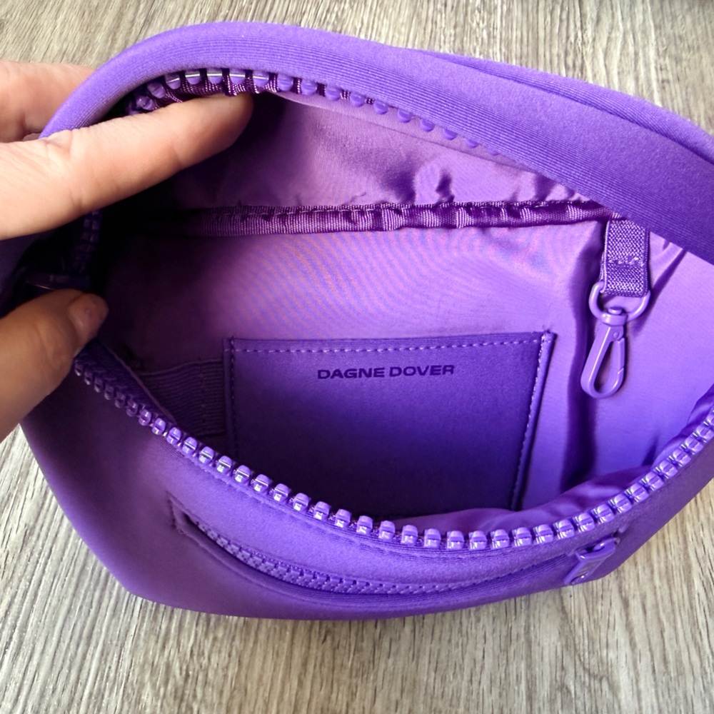 Dagne Dover Ace Neoprene Fanny Pack in Ube - Picture 3 of 7